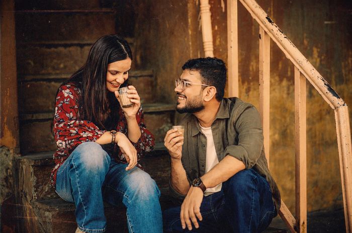 Sudhanshu and Ishita, a portrait