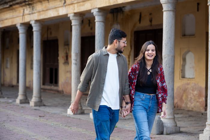 Sudhanshu and Ishita, a portrait