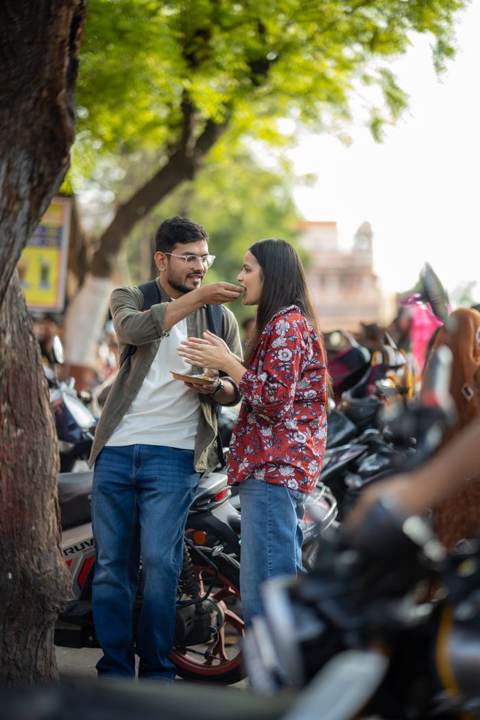 Sudhanshu and Ishita, portrait