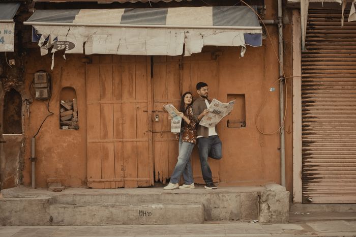 Sudhanshu and Ishita, a portrait