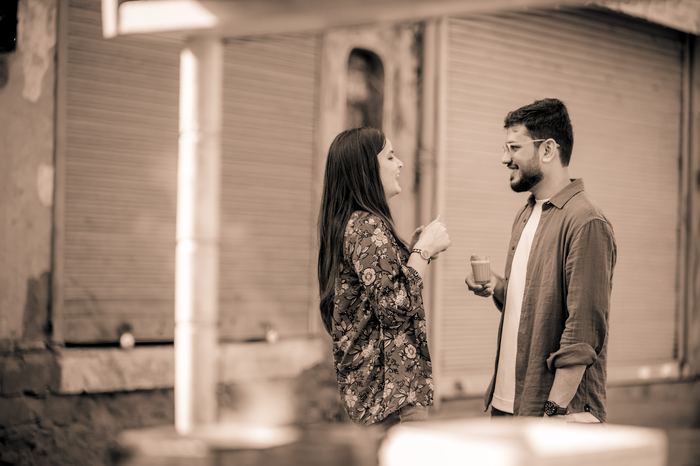 Sudhanshu and Ishita, a portrait