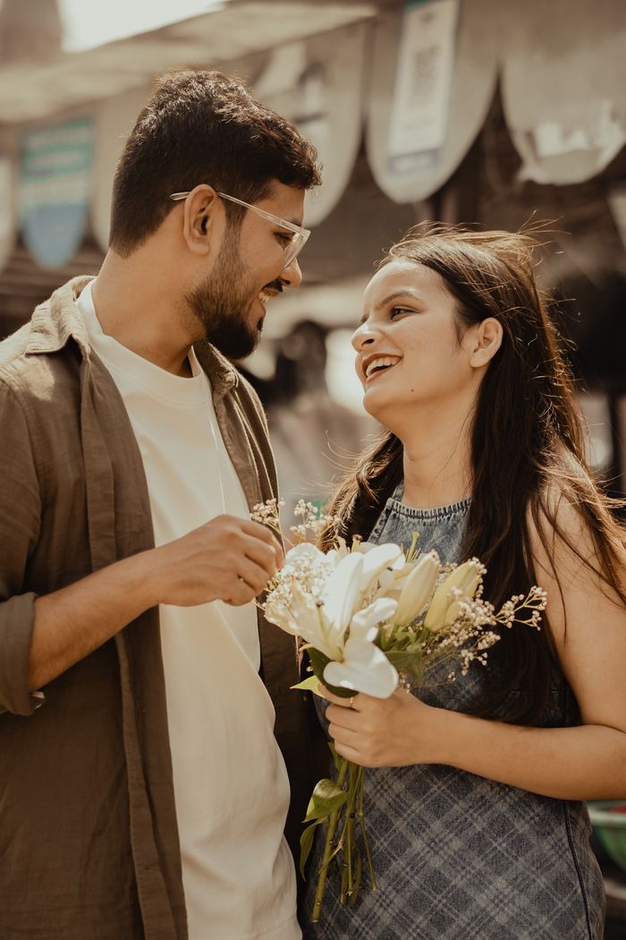 Sudhanshu and Ishita, a portrait